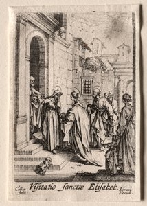 La Vie de la Vierge: La Visitation - Jacques Callot