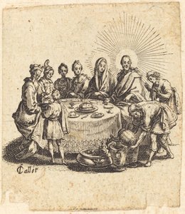 Les noces de Cana, 1618 - Jacques Callot