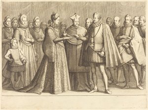 Le Mariage de Ferdinand et Christine de Lorraine - Jacques Callot