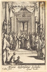 Le mariage de la Vierge, en ou après 1630 - Jacques Callot