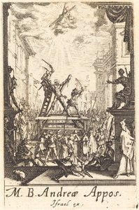 Le martyre de Saint André - Jacques Callot