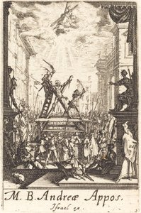 Le martyre de Saint André - Jacques Callot