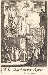 Le martyre de Saint Barthélemy - Jacques Callot