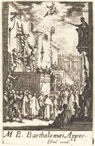 Le martyre de Saint Barthélemy - Jacques Callot