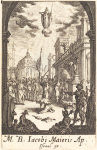 Le martyre de Saint Jacques le Majeur, vers 1634-1635 - Jacques Callot