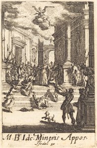 Le martyre de Saint Jacques le Mineur, vers 1634-1635 - Jacques Callot