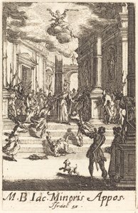 Le Martyre de Saint Jacques le Mineur - Jacques Callot
