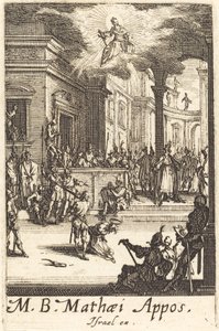 Le martyre de Saint Matthieu - Jacques Callot
