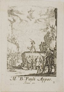 Le martyre de saint Paul, deuxième planche des Martyres des Apôtres