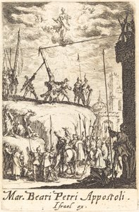 Le martyre de Saint Pierre - Jacques Callot