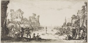 Le martyre de saint Sébastien - Jacques Callot
