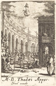 Le Martyre de Saint Thaddée - Jacques Callot