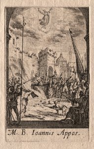 Le martyre des apôtres : Saint Jean l