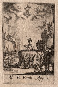 Le Martyre des Apôtres : Saint Paul