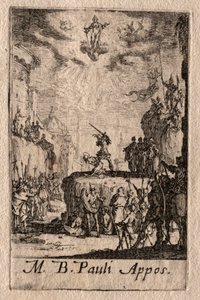 Le Martyre des Apôtres : Saint Paul