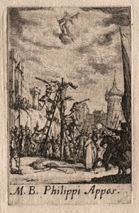 Le Martyre des Apôtres : Saint Philippe - Jacques Callot