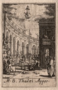 Le Martyre des Apôtres : Saint Thaddée - Jacques Callot