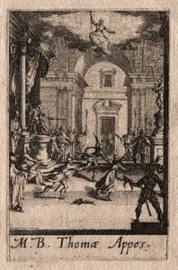 Le Martyre des Apôtres : Saint Thomas - Jacques Callot