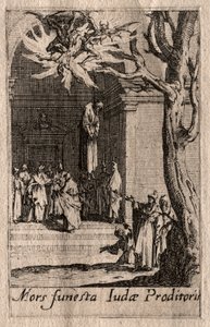 Le Martyre des Apôtres : La mort de Judas - Jacques Callot