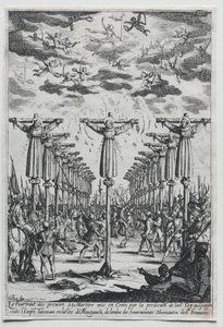 Les martyrs du Japon - Jacques Callot