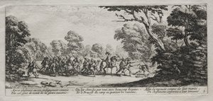 Les misères de la guerre : Arrestation des malfaiteurs, 1633 - Jacques Callot