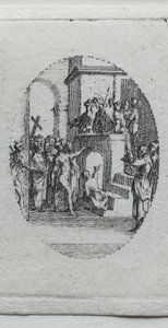 Les mystères de la Passion : Christ présenté au peuple - Jacques Callot