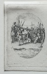 Les Mystères de la Passion : Le Portement de Croix - Jacques Callot