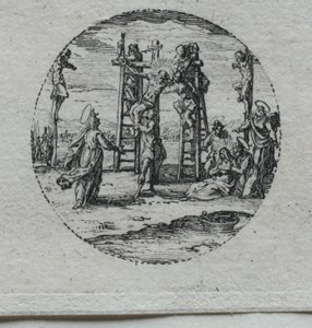 Les mystères de la Passion : La Crucifixion