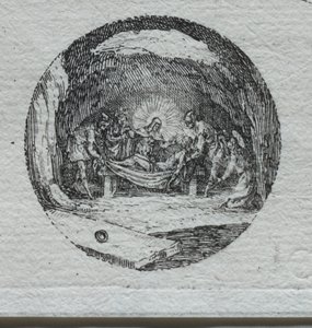 Les mystères de la Passion : La mise au tombeau - Jacques Callot