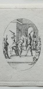 Les Mystères de la Passion : La Flagellation - Jacques Callot