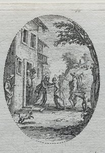 Les mystères de la Passion : La Visitation - Jacques Callot