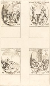 La Nativité, Saint Étienne, Saint Jean, Saints Innocents - Jacques Callot