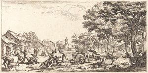 La vengeance des paysans - Jacques Callot