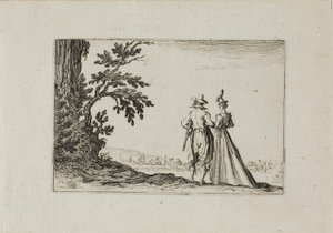 La Promenade, de Les Caprices - Jacques Callot