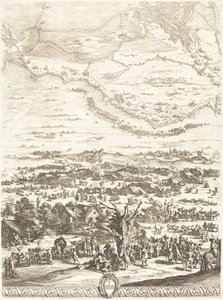 Le Siège de Breda [plaque 5 de 6], 1627-1628 - Jacques Callot