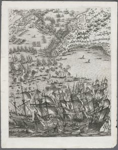 Le siège de La Rochelle : Planche 11, 1628-1630 - Jacques Callot