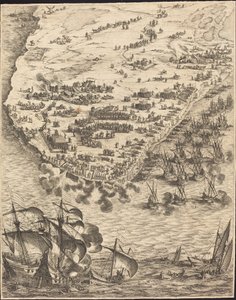 Le Siège de La Rochelle [plaque 10 de 16] - Jacques Callot