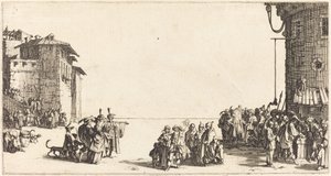 Le marché aux esclaves - Jacques Callot