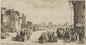 Le Marché aux esclaves - Jacques Callot
