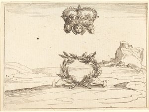 Les deux couronnes - Jacques Callot