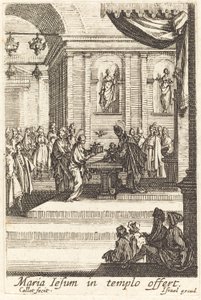 La Vierge présente Jésus au temple