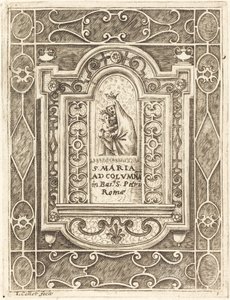 La Vierge à la colonne - Jacques Callot