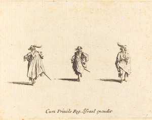 Trois Gentilshommes - Jacques Callot