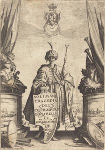Page de titre pour "Il Solimano" - Jacques Callot