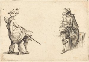 Deux Figures Assises