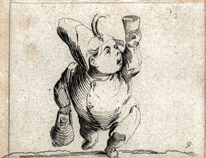 Varie Figure Gobbi ... (gravure) - Jacques Callot