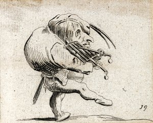 Varie Figure Gobbi ... (gravure) - Jacques Callot
