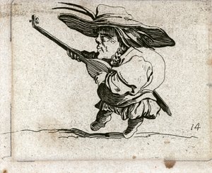 Varie Figure Gobbi ... (gravure) - Jacques Callot
