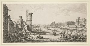 Vue du Louvre