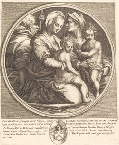 La Sainte Famille - Jacques Callot after Andrea del Sarto